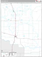 Toole County, MT Wall Map Zip Code