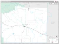 Wheatland County, MT Wall Map