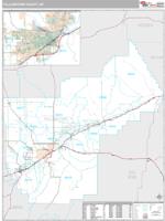 Yellowstone County, MT Wall Map