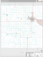 Adams County, NE Wall Map