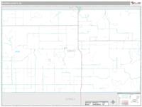 Banner County, NE Wall Map Zip Code