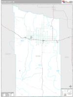 Brown County, NE Wall Map Zip Code