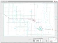 Chase County, NE Wall Map Zip Code