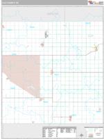 Clay County, NE Wall Map Zip Code