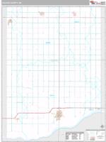 Colfax County, NE Wall Map Zip Code