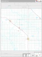 Cuming County, NE Wall Map Zip Code