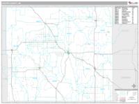 Custer County, NE Wall Map