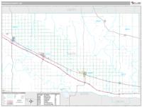 Dawson County, NE Wall Map Zip Code