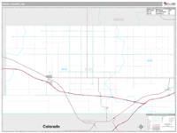 Deuel County, NE Wall Map Zip Code