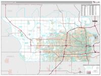 Douglas County, NE Wall Map Zip Code