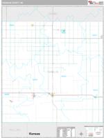 Franklin County, NE Wall Map Zip Code