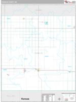 Franklin County, NE Wall Map