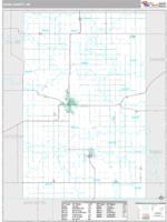 Gage County, NE Wall Map