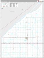 Hamilton County, NE Wall Map Zip Code