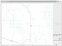 Hayes County, NE Wall Map Zip Code