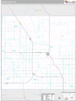 Howard County, NE Wall Map Zip Code