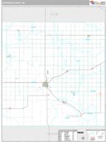Jefferson County, NE Wall Map Zip Code