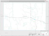 McPherson County, NE Wall Map Zip Code