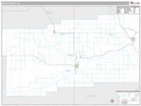 Nance County, NE Wall Map Zip Code