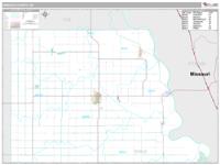 Nemaha County, NE Wall Map Zip Code