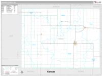 Pawnee County, NE Wall Map Zip Code