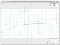 Perkins County, NE Wall Map Zip Code