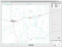 Red Willow County, NE Wall Map Zip Code