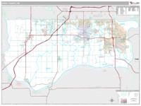 Sarpy County, NE Wall Map Zip Code