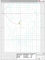 Stanton County, NE Wall Map