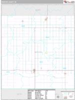 Webster County, NE Wall Map Zip Code