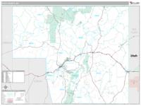 Elko County, NV Wall Map Zip Code