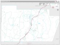 Pershing County, NV Wall Map Zip Code