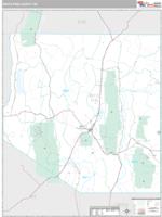 White Pine County, NV Wall Map Zip Code