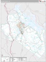 Belknap County, NH Wall Map Zip Code