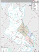 Strafford County, NH Wall Map Zip Code