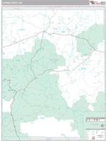 Catron County, NM Wall Map Zip Code