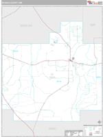 DeBaca County, NM Wall Map Zip Code