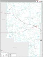 Union County, NM Wall Map Zip Code