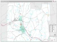 Chemung County, NY Wall Map Zip Code