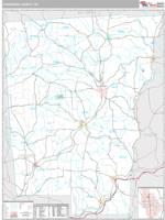 Chenango County, NY Wall Map Zip Code