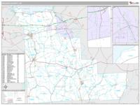 Madison County, NY Wall Map Zip Code