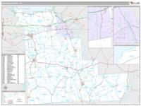 Madison County, NY Wall Map Zip Code