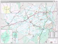Orange County, NY Wall Map Zip Code