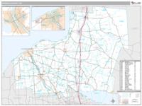 Oswego County, NY Wall Map Zip Code