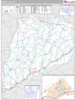 Otsego County, NY Wall Map Zip Code