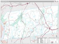 Putnam County, NY Wall Map Zip Code