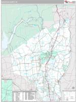 Saratoga County, NY Wall Map Zip Code