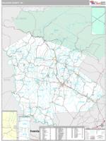 Sullivan County, NY Wall Map Zip Code