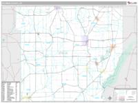 Wyoming County, NY Wall Map Zip Code