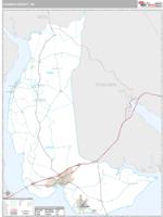 Chowan County, NC Wall Map Zip Code
